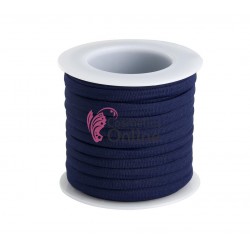 Snur elastic pentru confectionat bratari, coliere de 5m lungime Bleumarin - 83209